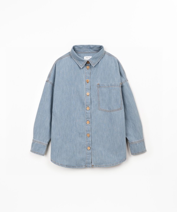 Chemise en jean en coton