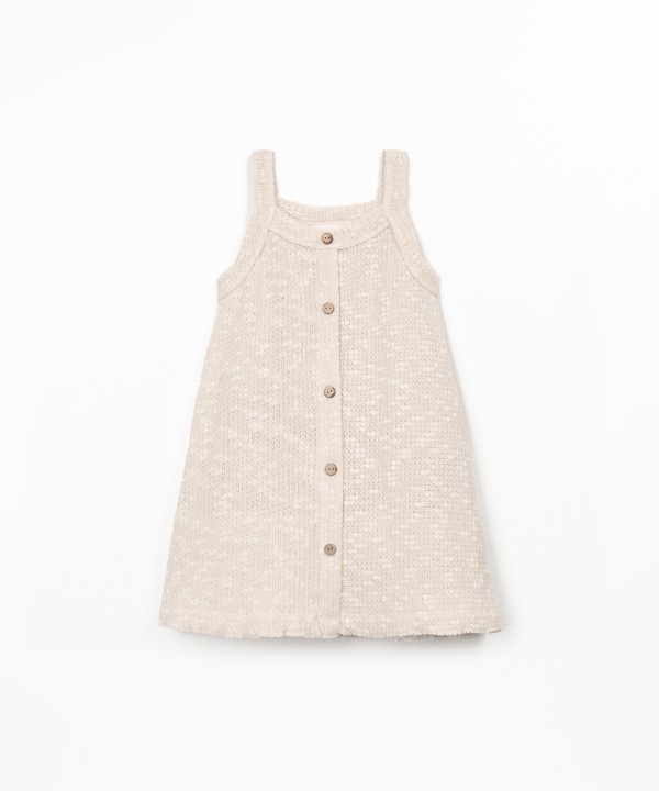 Robe en maille effet crochet