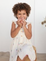 Robe avec imprim� ananas