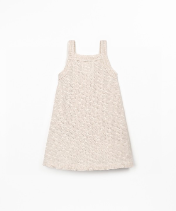 Robe en maille effet crochet