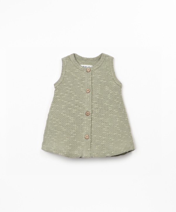 Robe en maille effet tricot