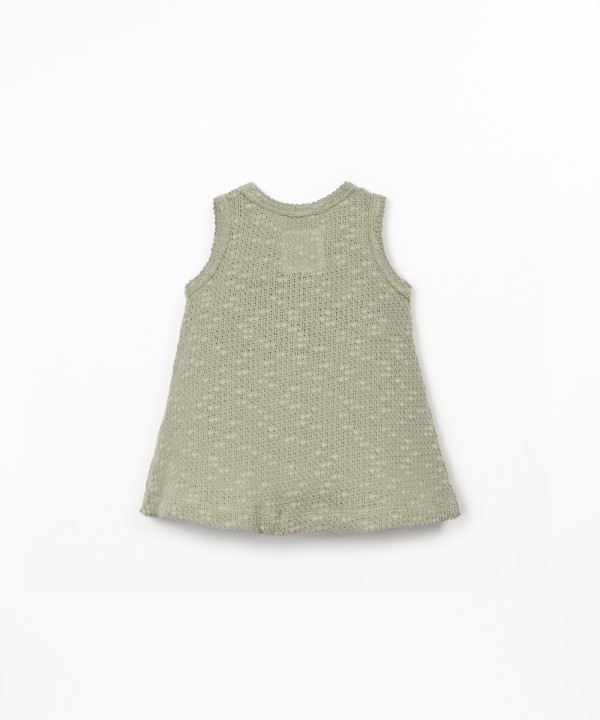 Robe en maille effet tricot