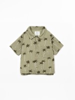 Chemise en coton biologique avec imprim?