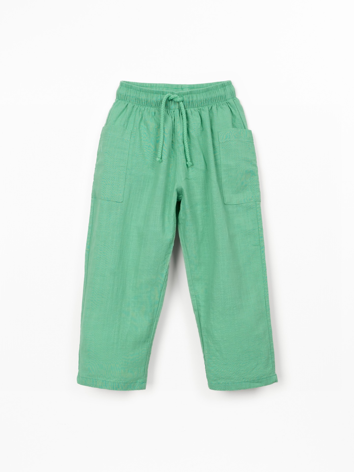 Pantalon en tissu de coton biologique