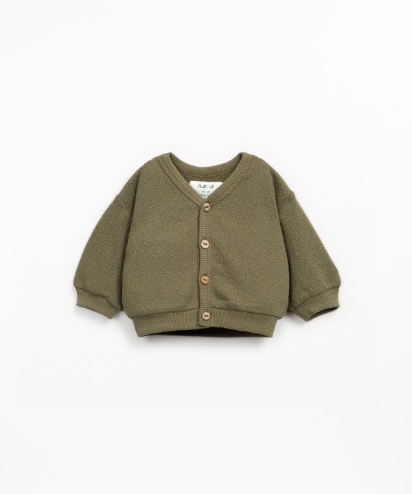 Cardigan en maille avec fil Re(Play)