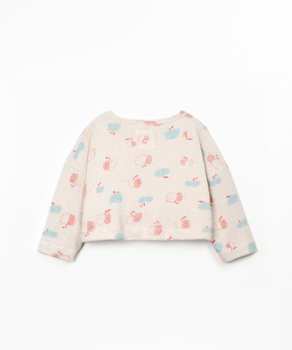 Sweat-shirt � encolure large