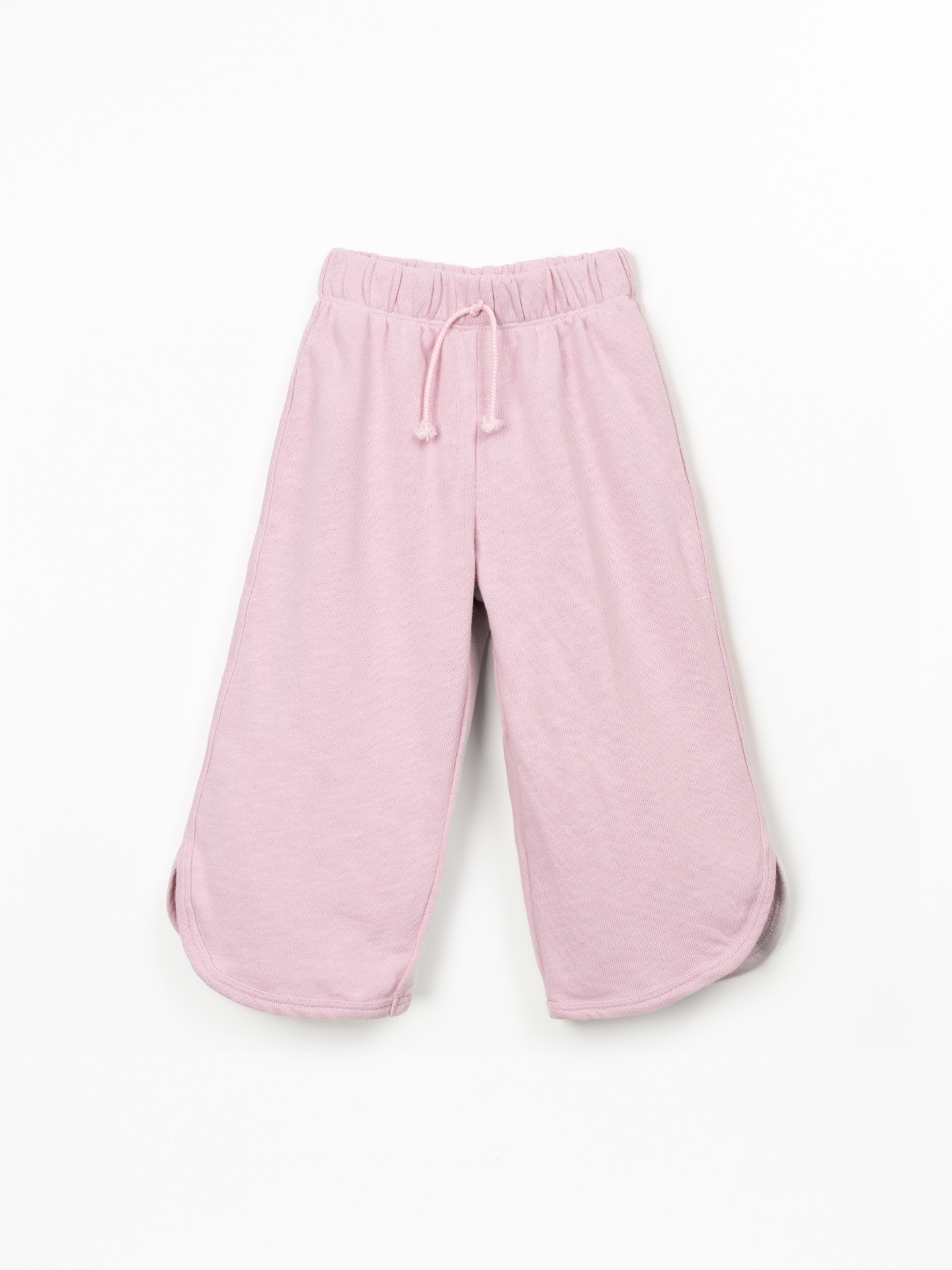 Pantalon en mélange de fibres naturelles et recyclées