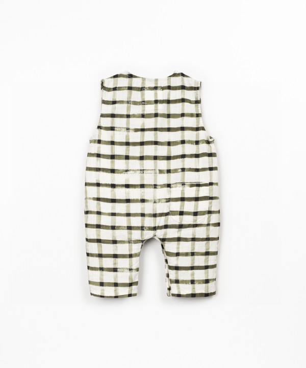 Combinaison en tissu de coton biologique