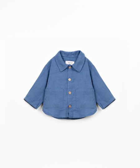 Camisa de tejido de lino