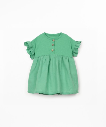 Robe en coton biologique et coton recycl?