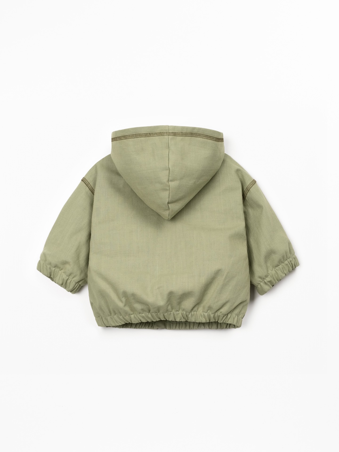 Parka en sergé avec doublure