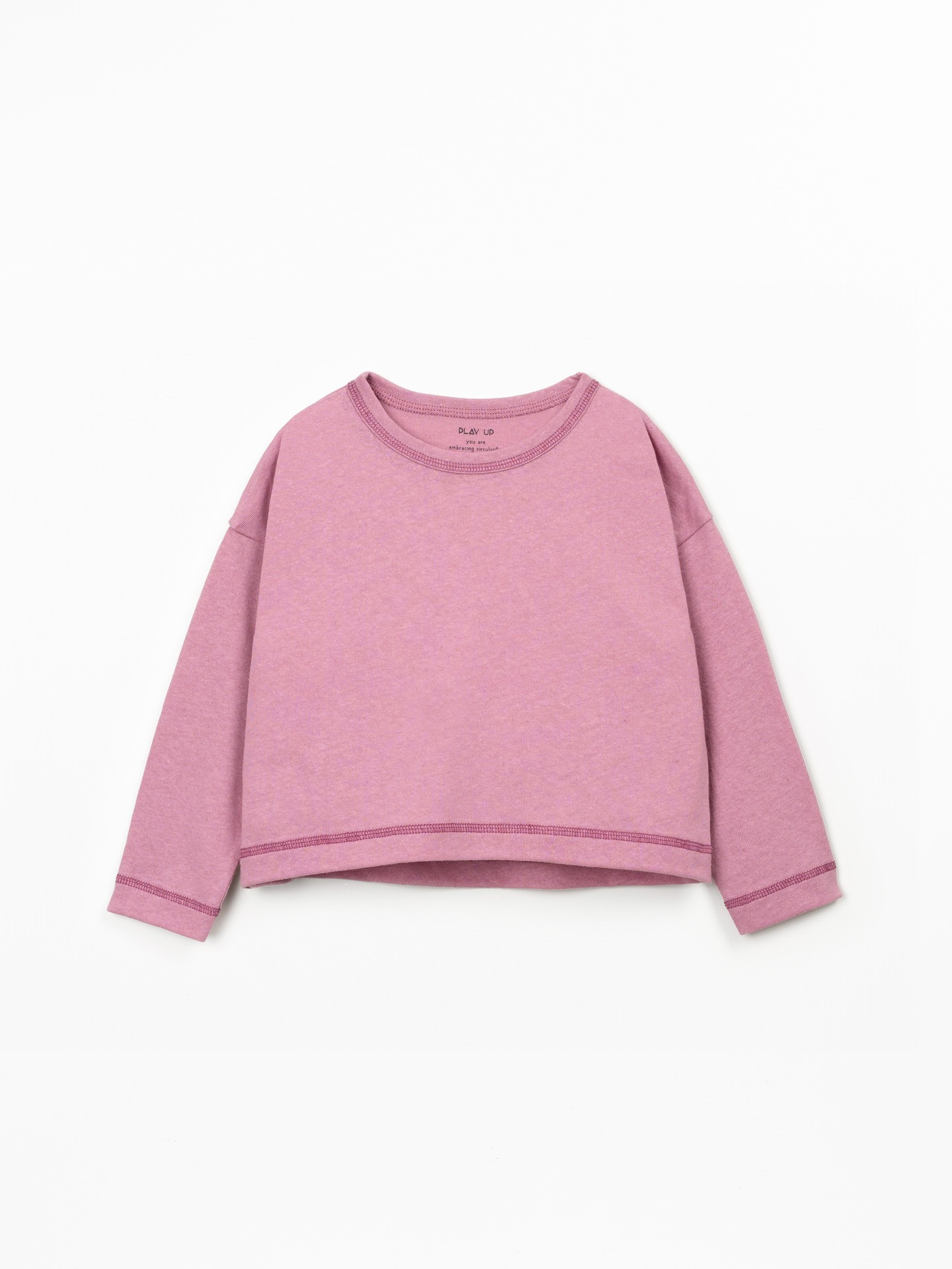 Pull en mélange de fibres recyclées