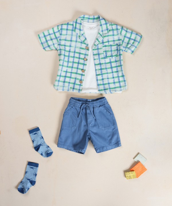 Chemise en tissu imprim?