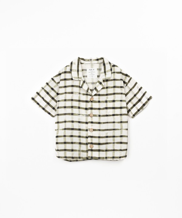 Chemise en tissu imprim?