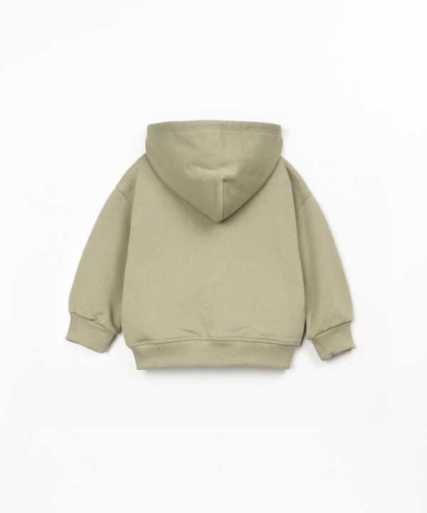 Veste avec capuche et fermeture �clair