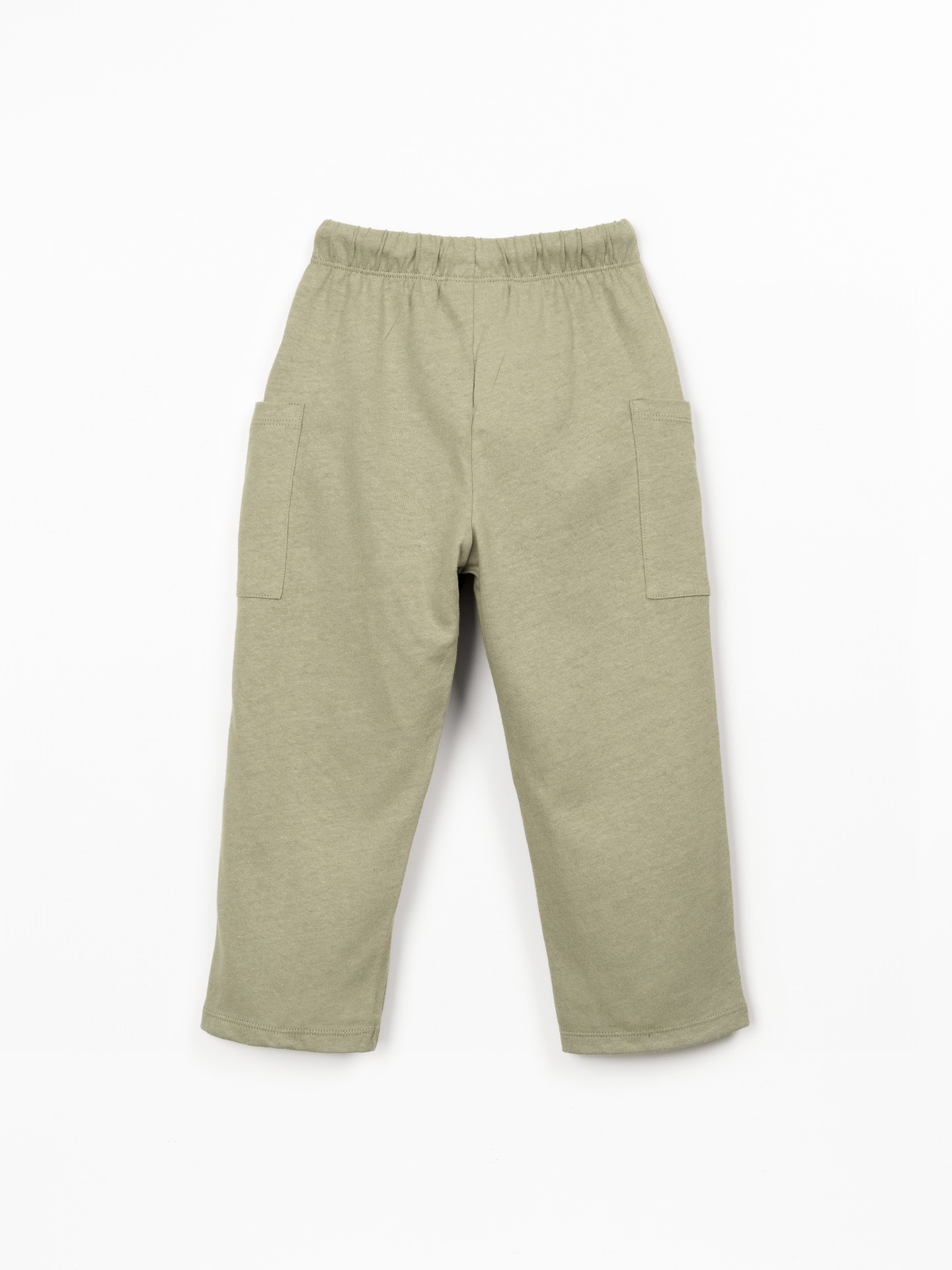 Pantalon en mélange de lin et coton biologique