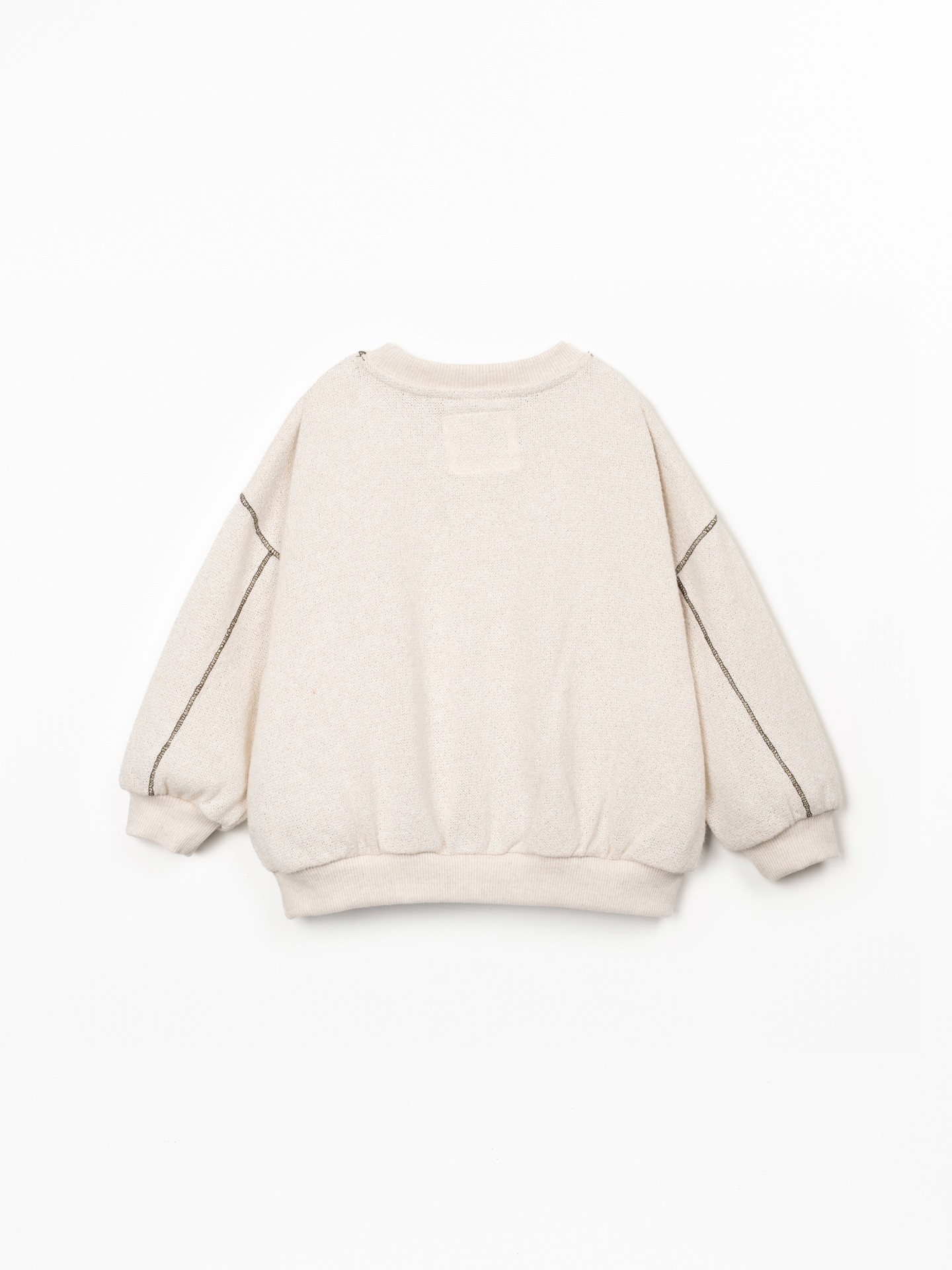 Pull en mélange de fibres recyclées