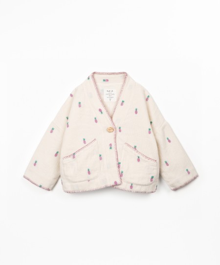 Veste en tissu avec doublure intérieure Veste en tissu avec doublure intérieure