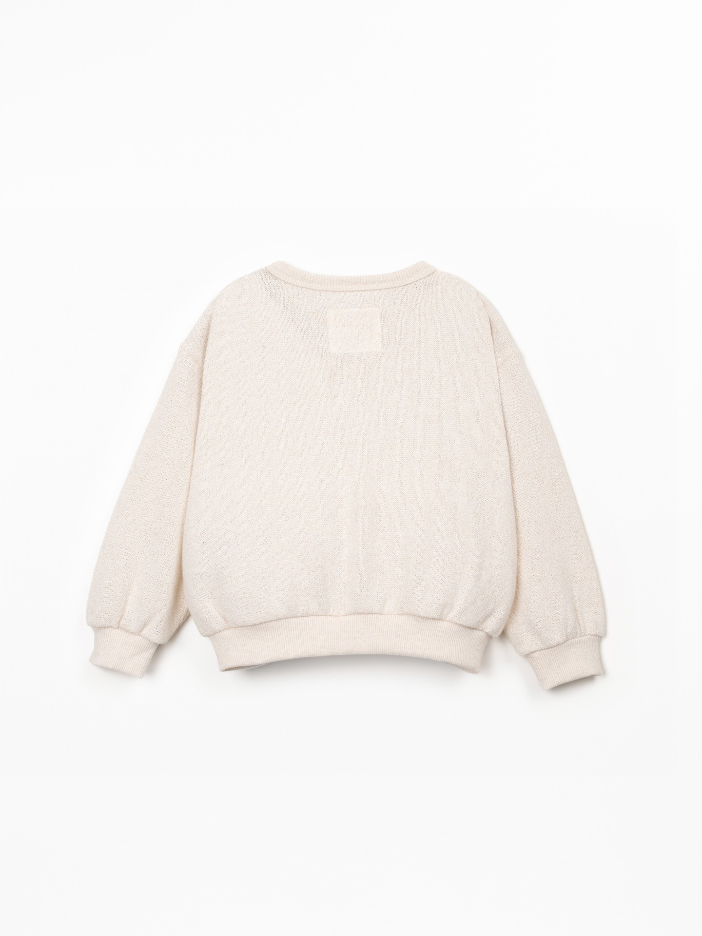 Gilet en mélange de coton et fibres recyclées