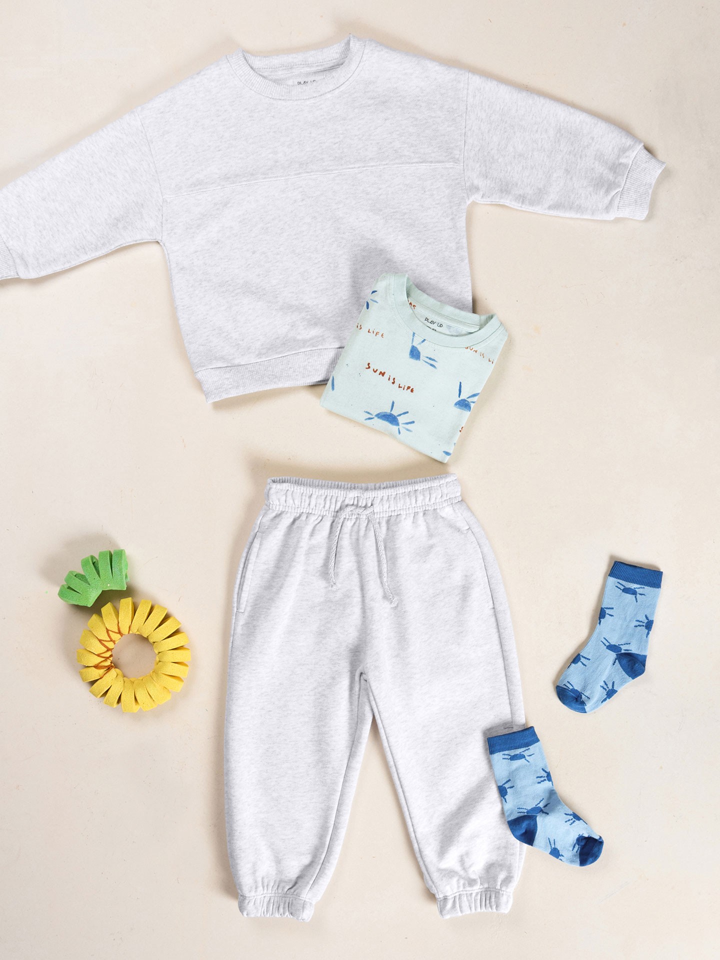 Sweat en maille avec coton recycl?