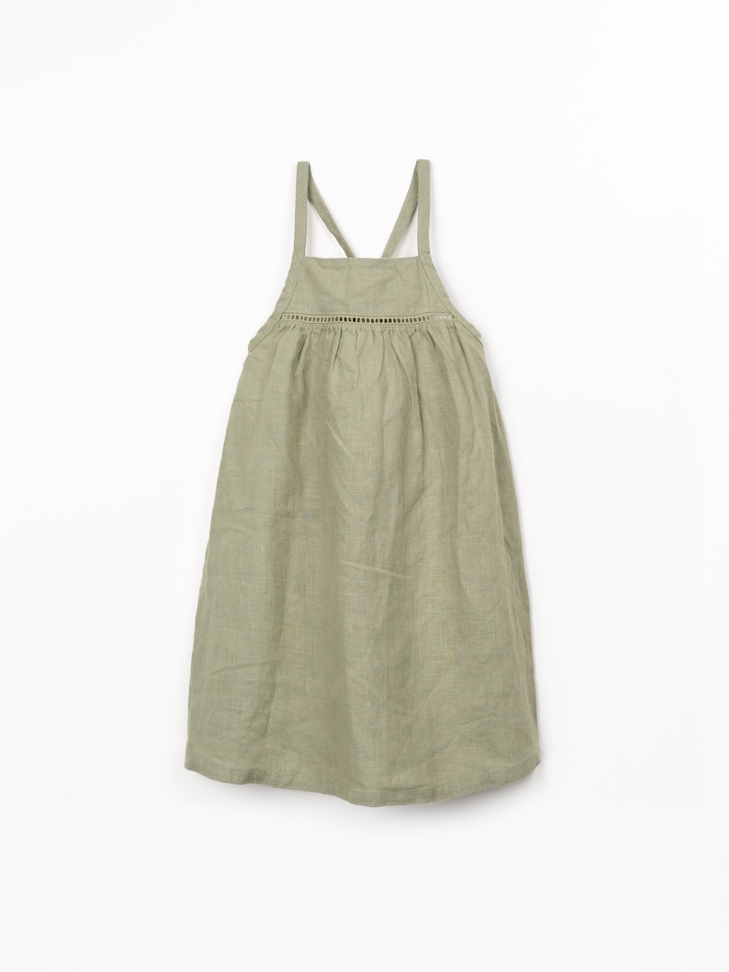 Robe en tissu de lin