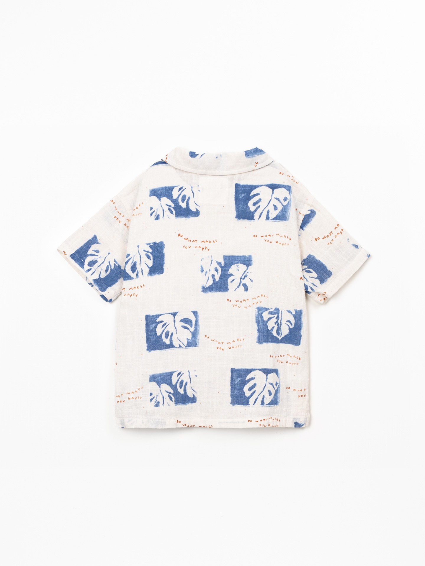 Chemise en coton biologique avec imprim?