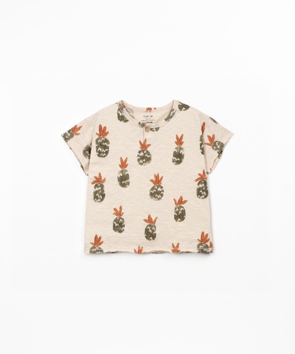 T-shirt avec imprimé ananas