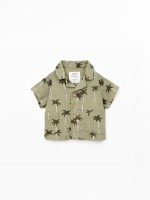 Chemise en coton biologique avec imprim� palmiers