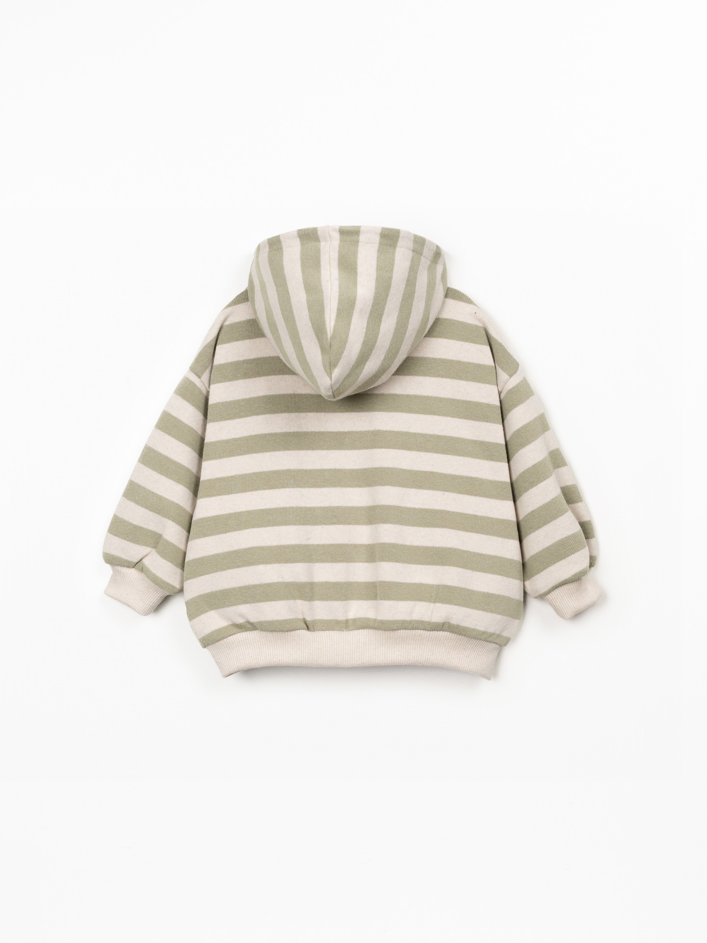 Veste en maille à rayures