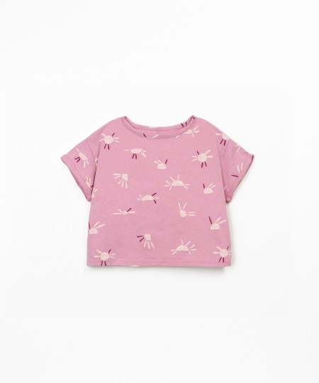 T-shirt anti-UV avec imprim?