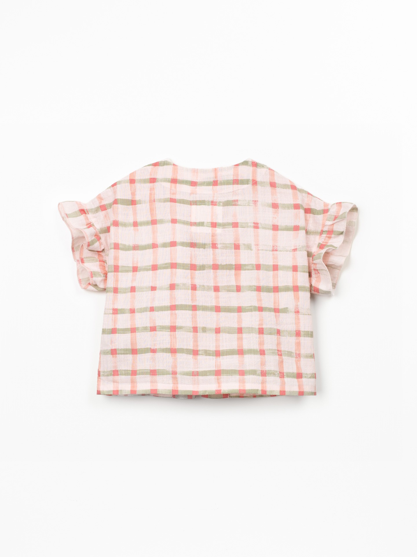 Chemise en tissu de coton biologique