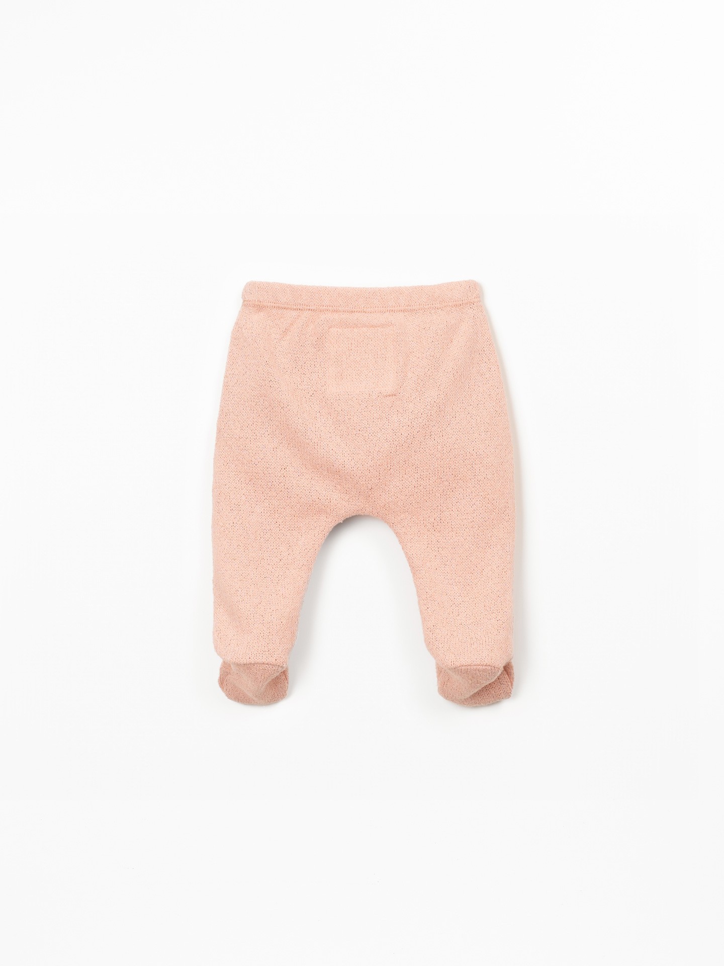 Leggings em mistura de fibras naturais e fibras recicladas