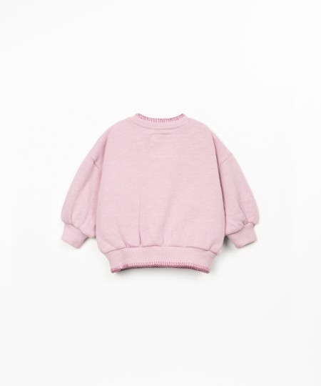 Pull en mélange de fibres naturelles