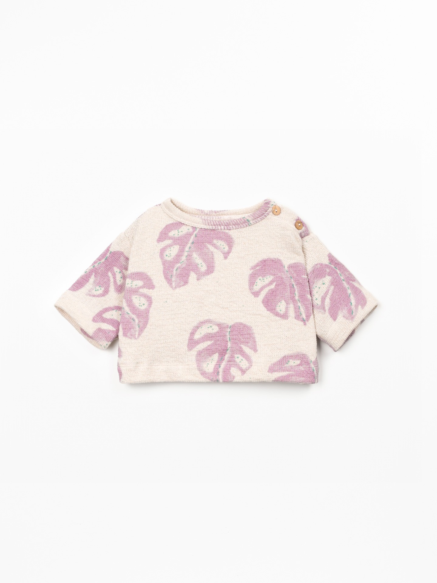 Pull avec imprimé di monsteras