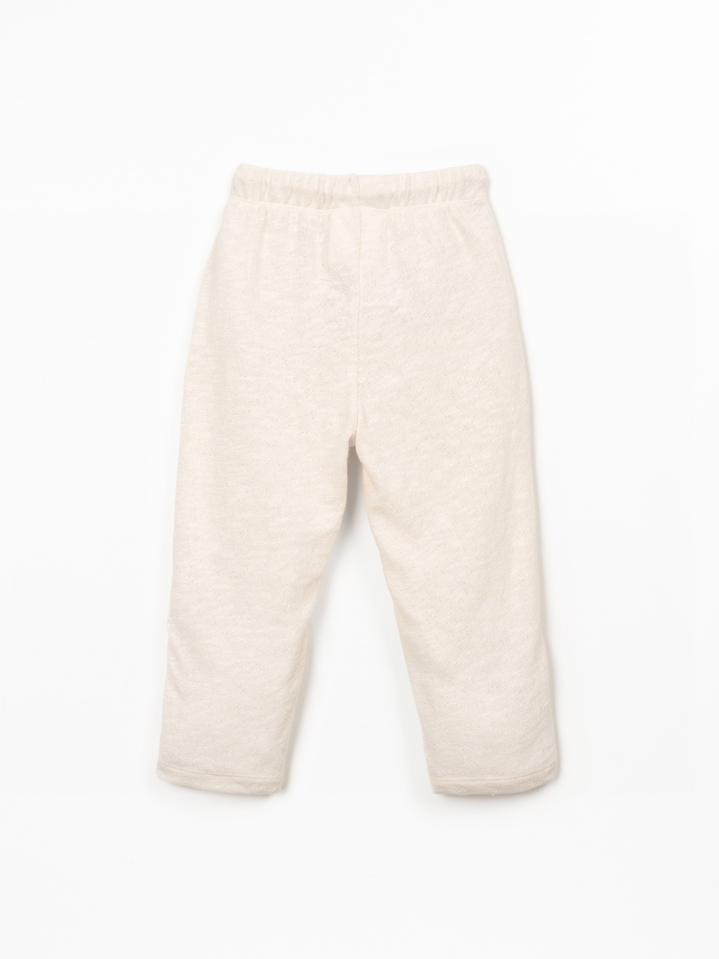 Pantalon en maille de fibres naturelles