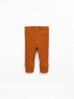 Leggings en maille c�tel�e