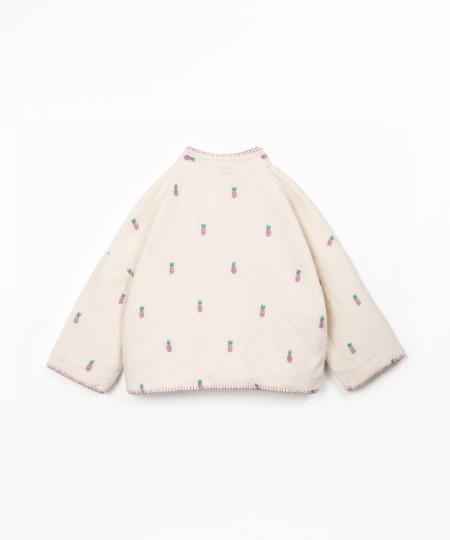 Veste en tissu avec doublure intérieure