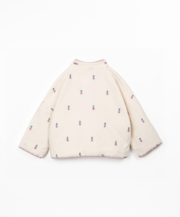 Veste en tissu avec doublure intérieure