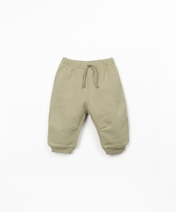 Pantalon avec cordon d�coratif