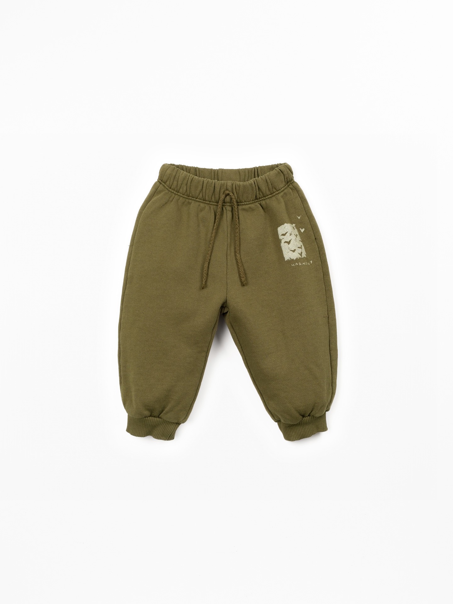 Pantaloni in jersey con disegno