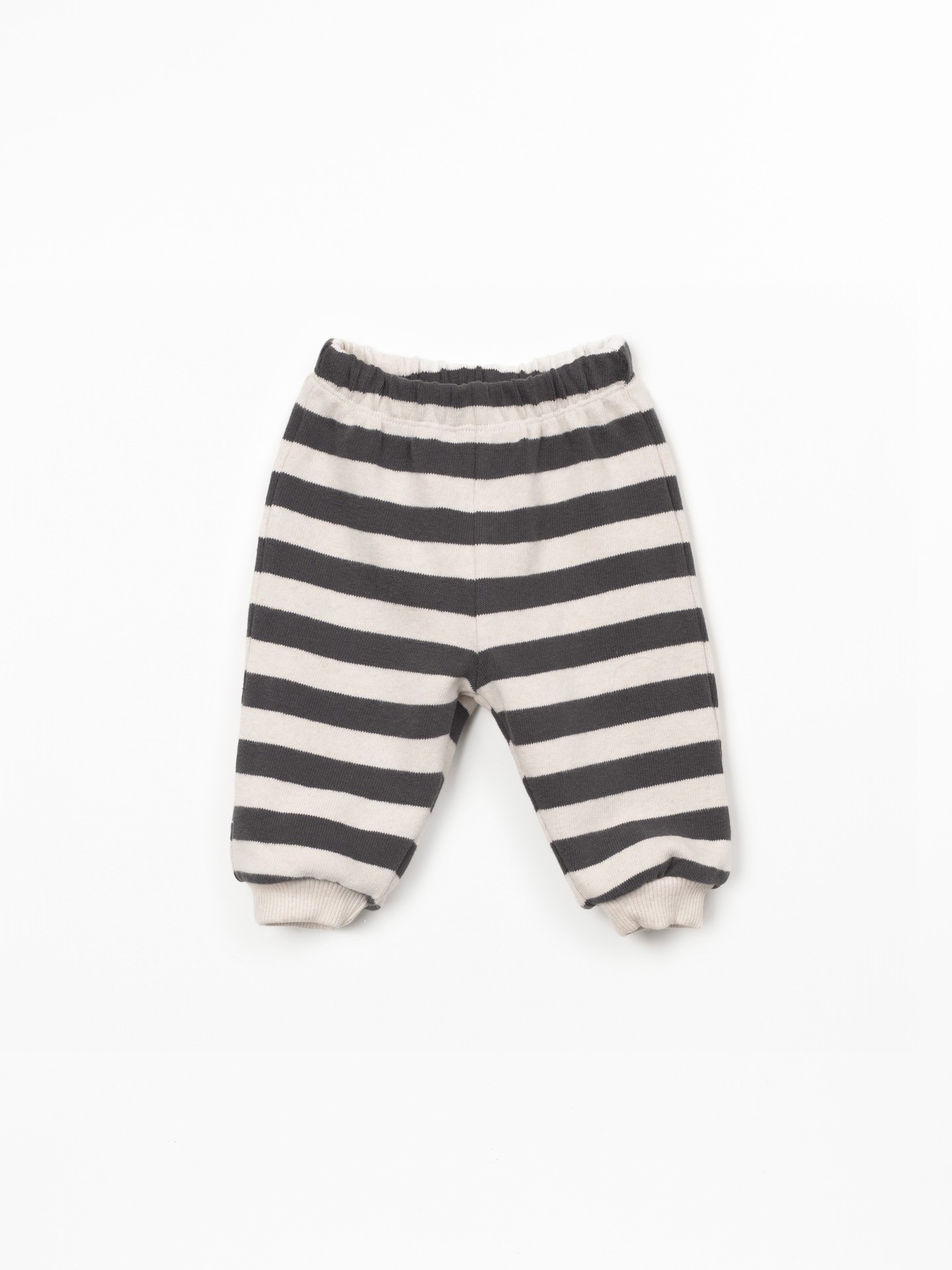 Leggings à rayures avec ceinture élastique