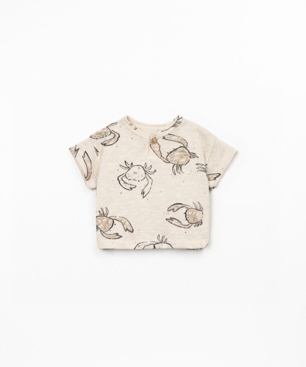 Camiseta con fibras naturales