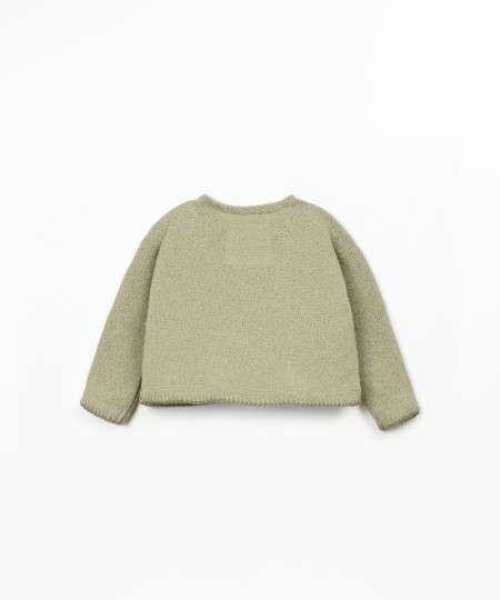 Jersey con mezcla de fibras naturales y recicladas