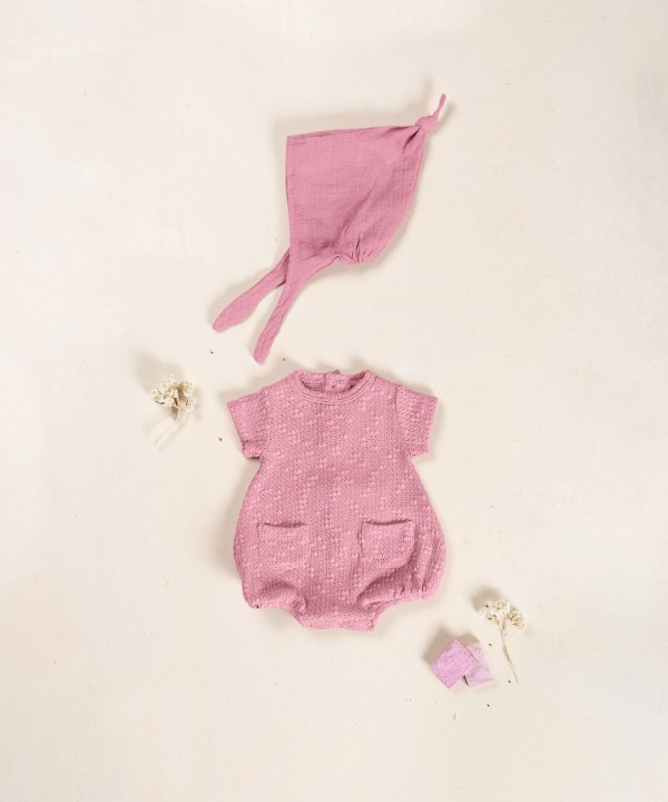 Combinaison en m�lange de coton et coton recycl�