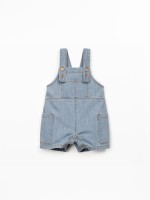Combinaison en denim de coton