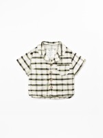 Chemise en tissu avec fibres naturelles