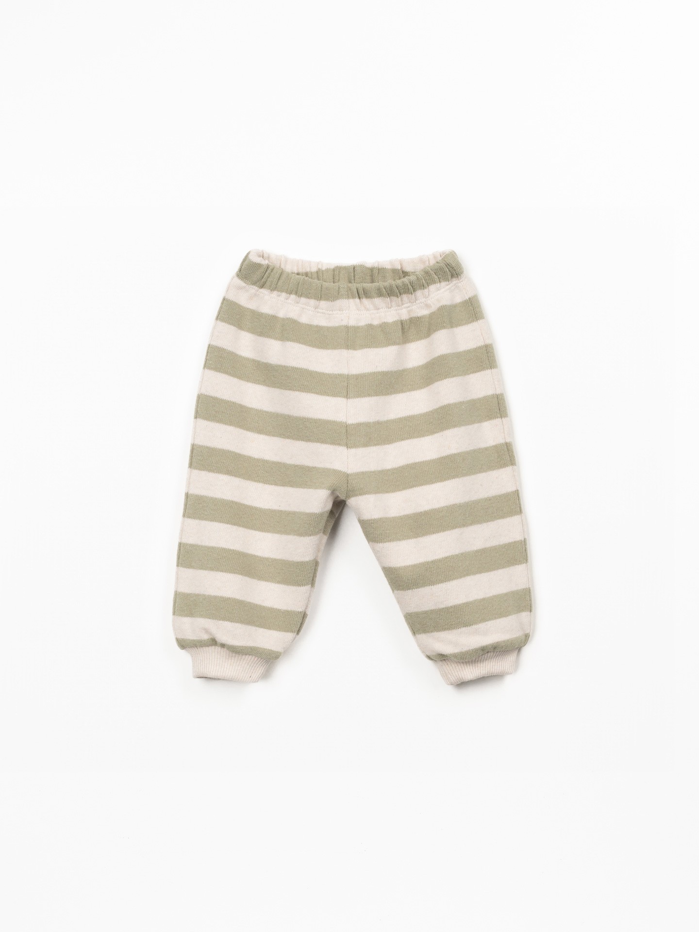 Leggings à rayures avec ceinture élastique