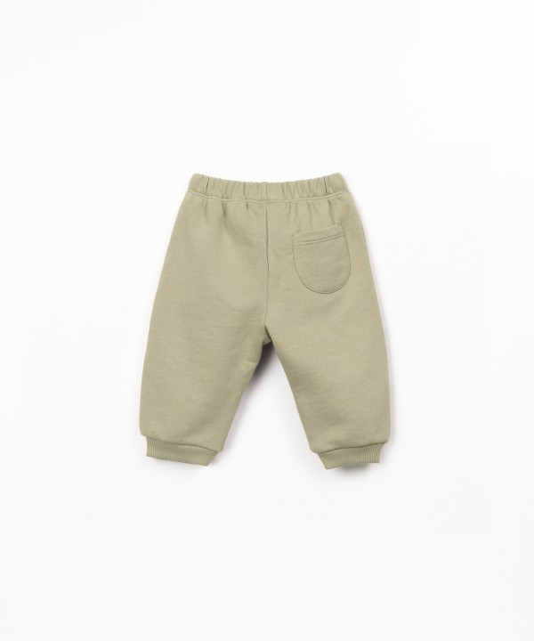 Pantalon avec cordon d�coratif