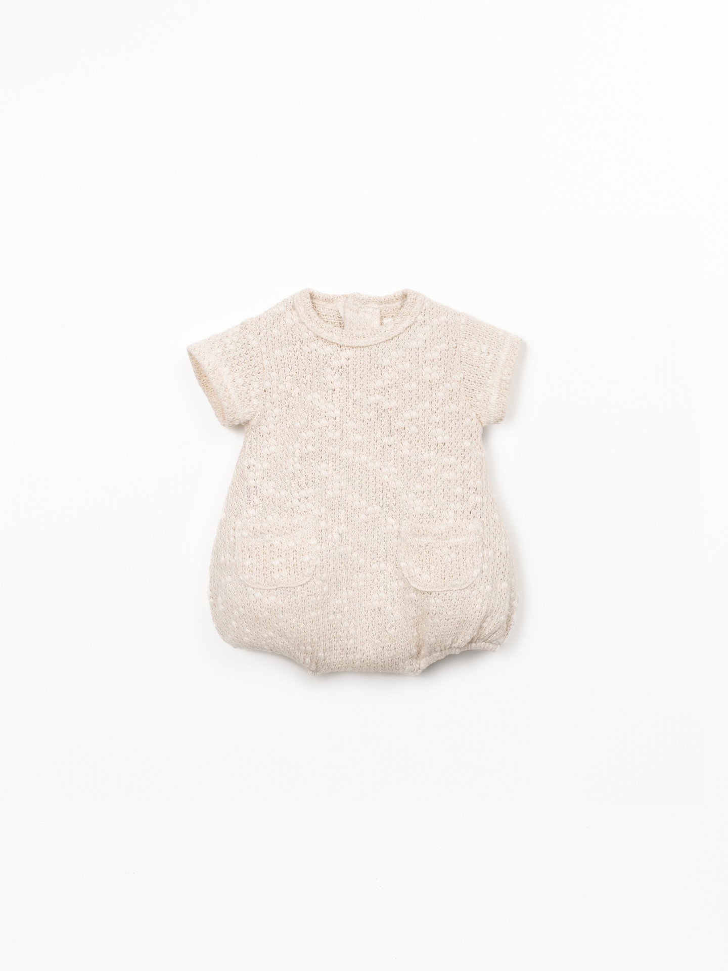 Combinaison en mélange de coton et coton recyclé