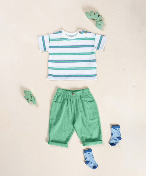 Pantalon en coton biologique